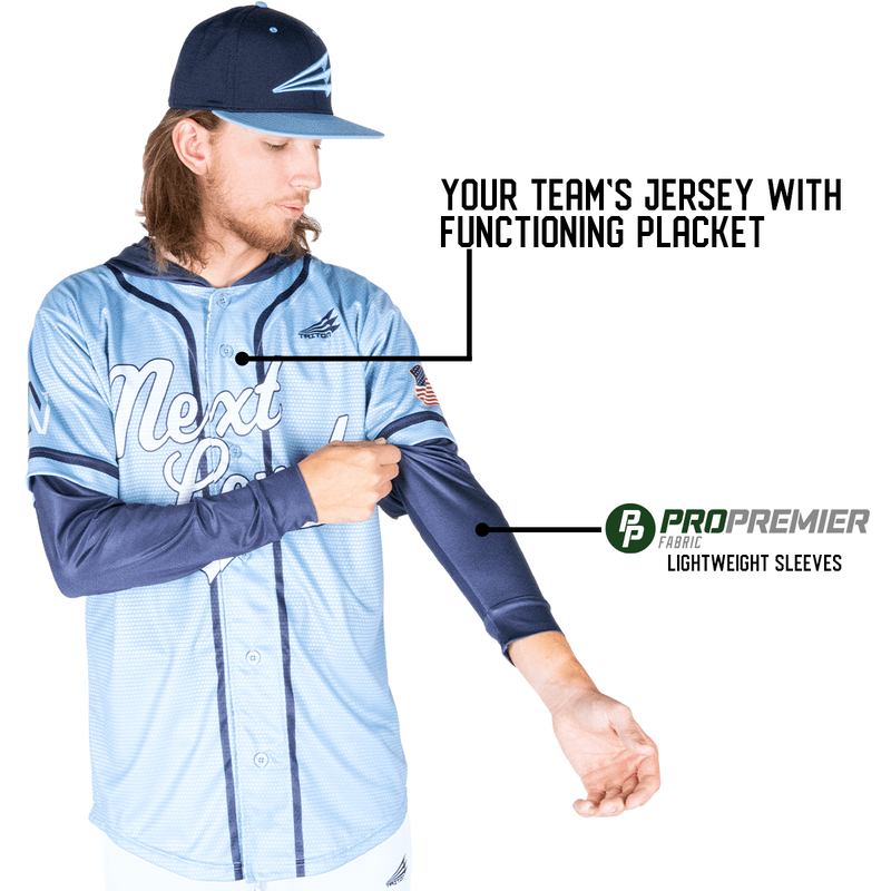 Clutch Cage Jacket - Triton Custom Sublimated Sports Uniforms and Apparel