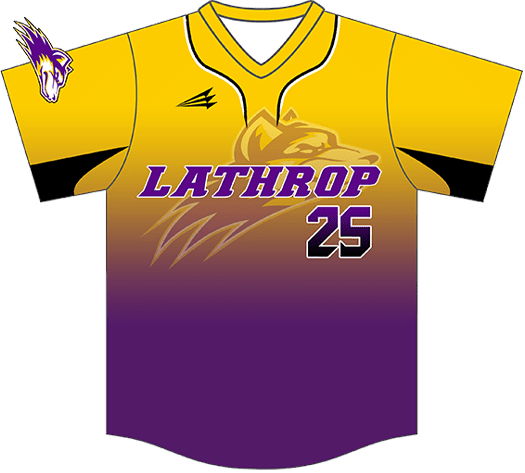 Lady Knights Custom Modern Baseball Jerseys - Triton Mockup Portal